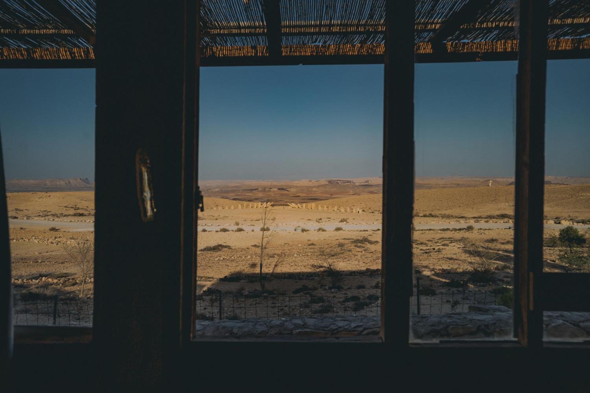 Desert Shade Camp חוות צל מדבר Villa Mitzpe Ramon Rum bild
