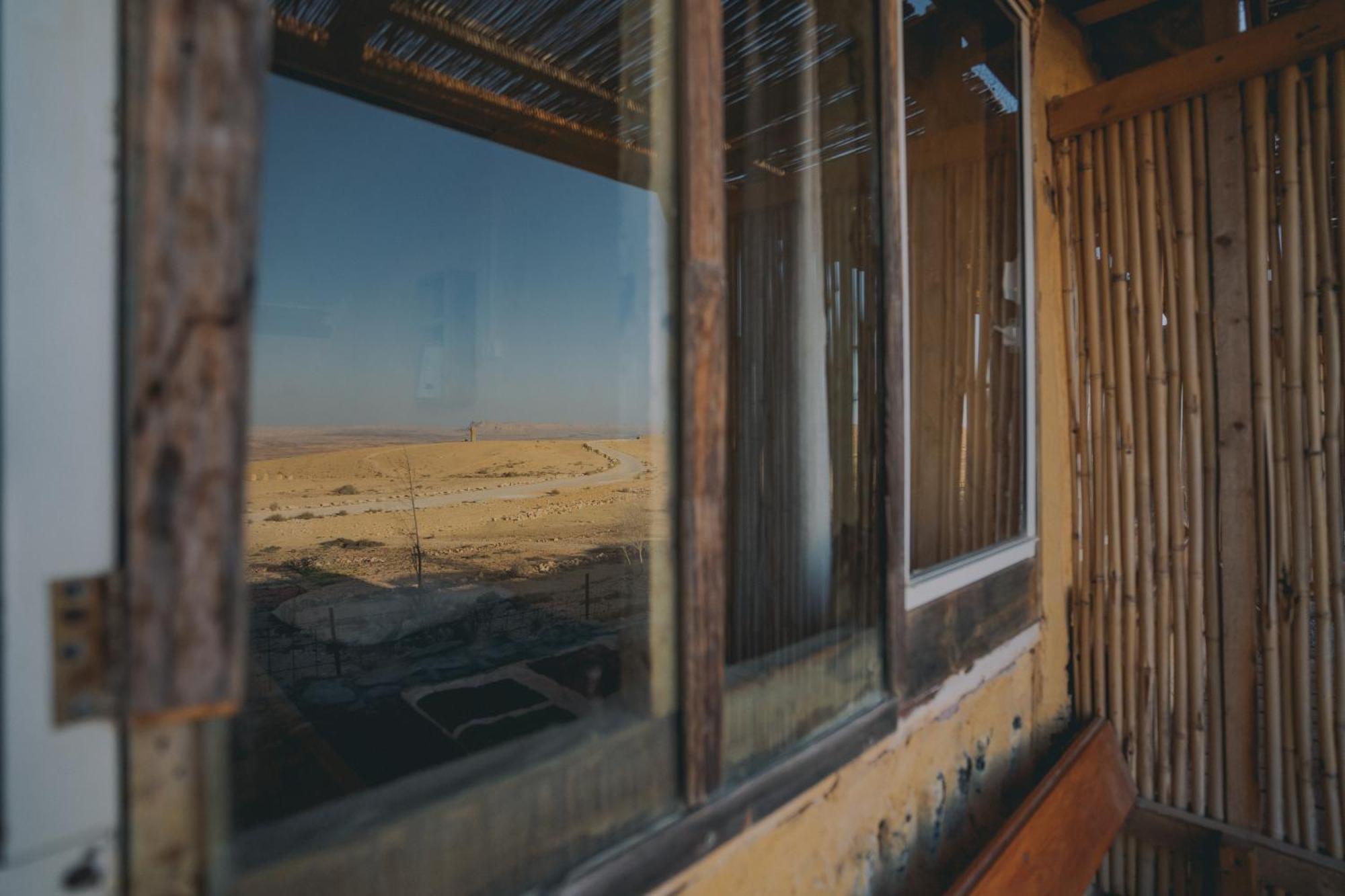 Desert Shade Camp חוות צל מדבר Villa Mitzpe Ramon Rum bild