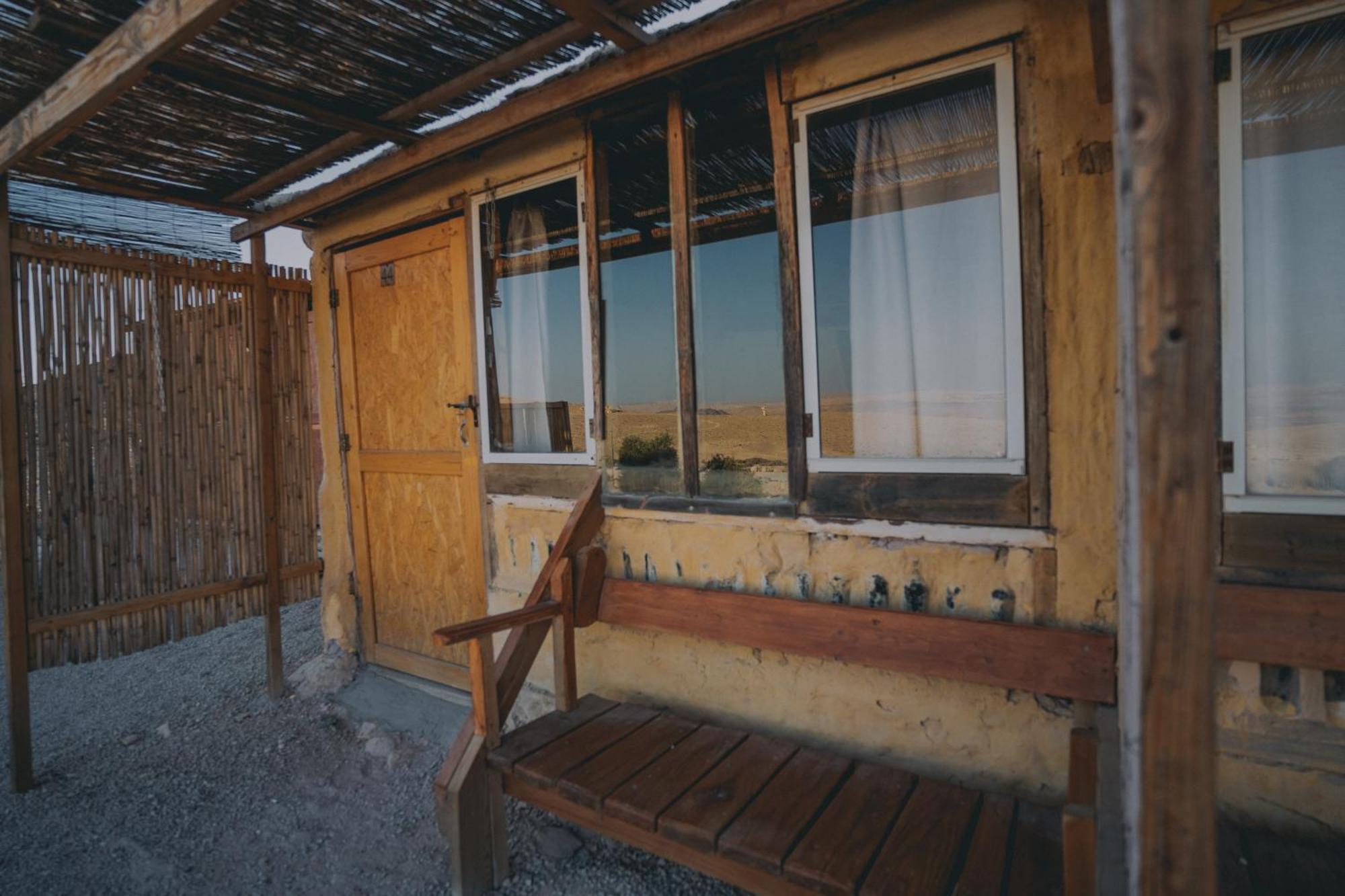 Desert Shade Camp חוות צל מדבר Villa Mitzpe Ramon Rum bild