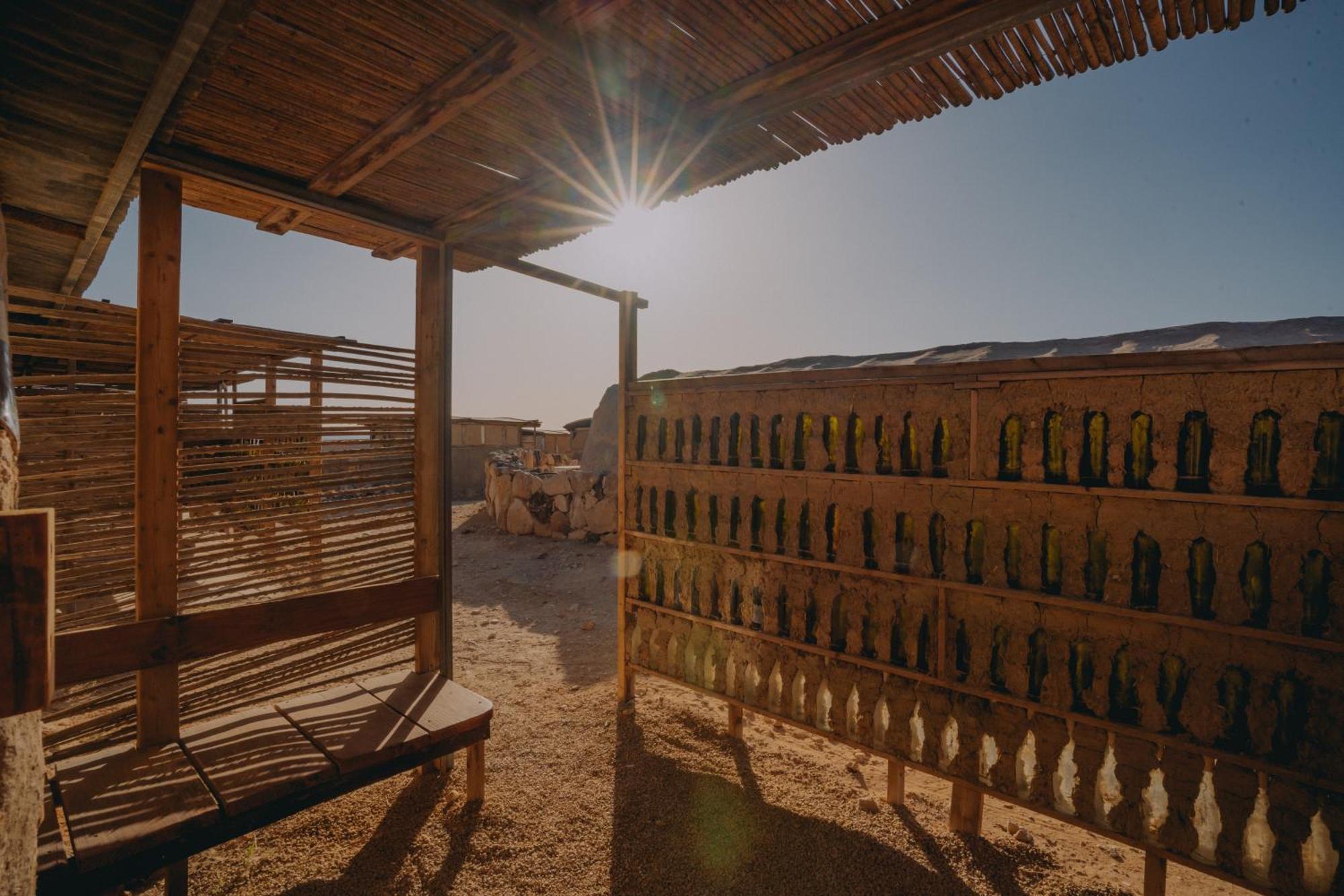 Desert Shade Camp חוות צל מדבר Villa Mitzpe Ramon Rum bild