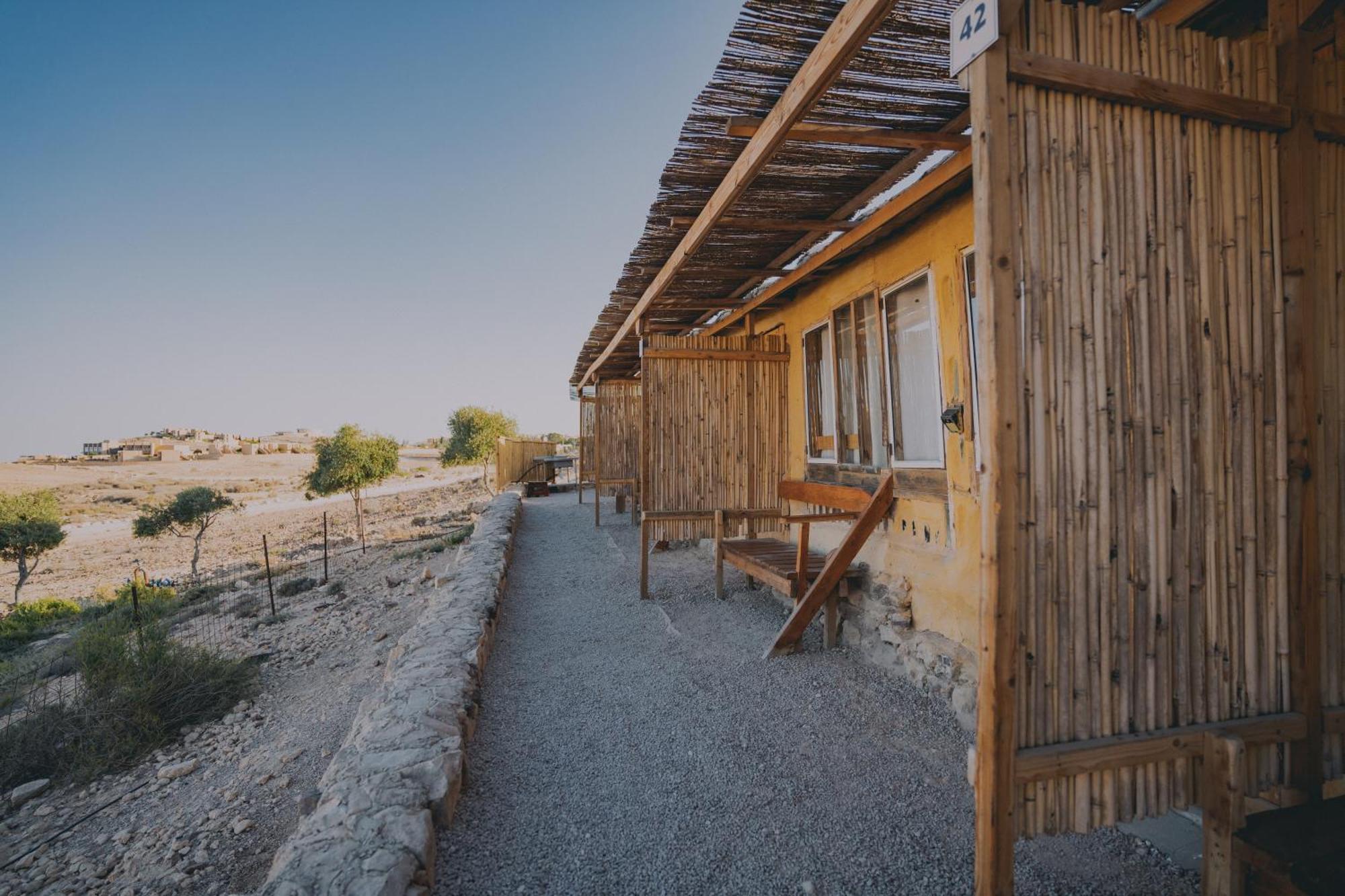 Desert Shade Camp חוות צל מדבר Villa Mitzpe Ramon Rum bild