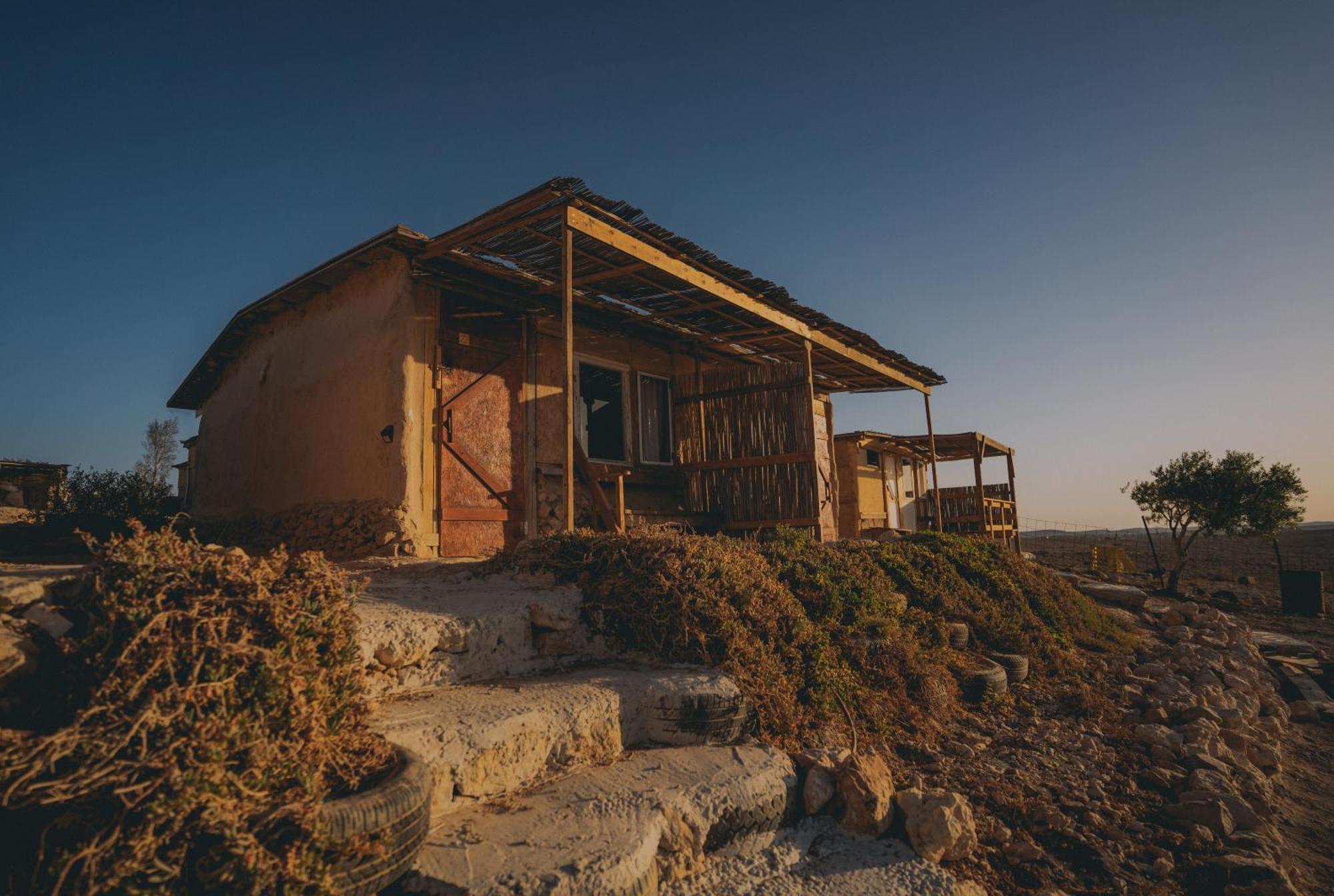 Desert Shade Camp חוות צל מדבר Villa Mitzpe Ramon Rum bild