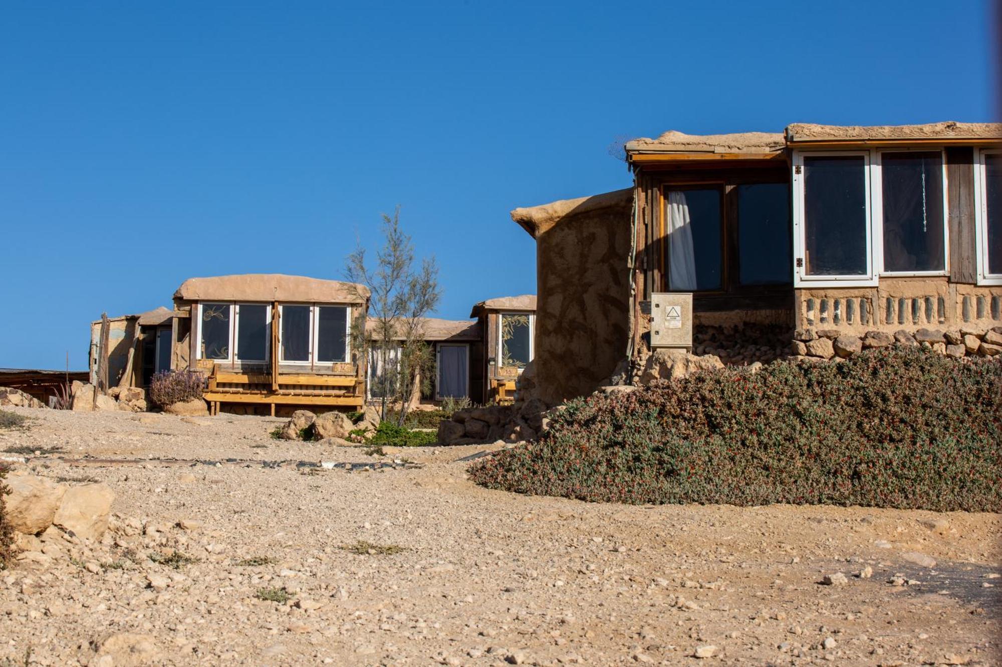 Desert Shade Camp חוות צל מדבר Villa Mitzpe Ramon Rum bild